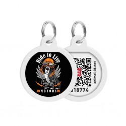 Médaille QR code pour chiens et chats - Waudog