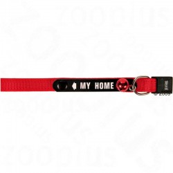 Collier Chat My Home rouge Trixie