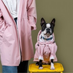 Bandit | Chien | Imperméable Rain Coat Rose pâle