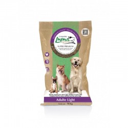 Lupus Expert Adulte Light | Croquettes naturelles pour chien en surpoids | 14 kg