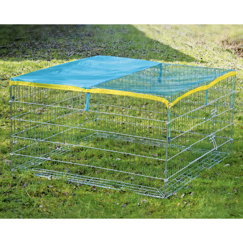 Cage à pâturer, enclos grillagé volailles, lapins • Cages d'élevage