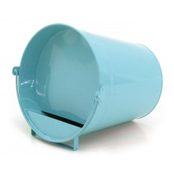 Abreuvoir seau poules métal peint 12 litres Gaun • Abreuvoir volailles