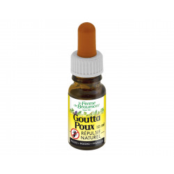 GouttaPoux 10 ml Ferme de Beaumont • Répulsif naturel pour poules contre les poux • Solution anti-poux et parasites externes