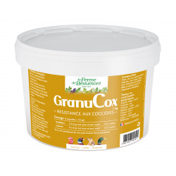 GranuCox Ferme de Beaumont 1 kg • Anticoccidien naturel en granulés pour canards et poules • Soin naturel contre la coccidiose