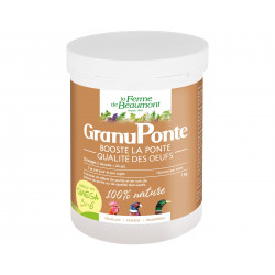 GranuPonte Ferme de Beaumont 1 kg • Favorise et booste la ponte des poules • Soin naturel en granulés