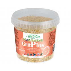 GritPlus Ferme de Beaumont 2,5 kg • Grit et gravier qui aide les poules au broyage des aliments • Complément naturel en minéra