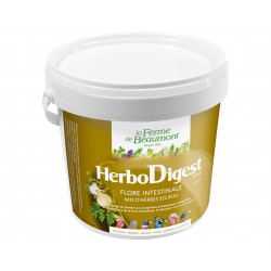 HerboDigest Ferme de Beaumont 375 gr • Mix herbes séchées • Flore intestinale volailles, poules