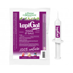 LapiGal 4 x 10 ml Ferme de Beaumont • Injecteur auriculaire gale oreilles lapin