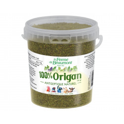 Origan déshydraté 100% Ferme de Beaumont 150 gr • Antiseptique naturel poules