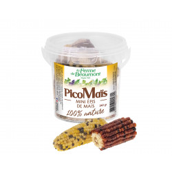 PicoMaïs Ferme de Beaumont 240 gr • Mini épis de maïs • Aliment complémentaire friandise poules