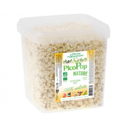 PicoPop nature Ferme de Beaumont 250 gr • Pop corn bio • Aliment complémentaire friandise poule