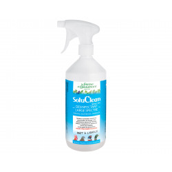 SoluClean Spray Ferme de Beaumont 1 litre • Désinfectant naturel poulailler