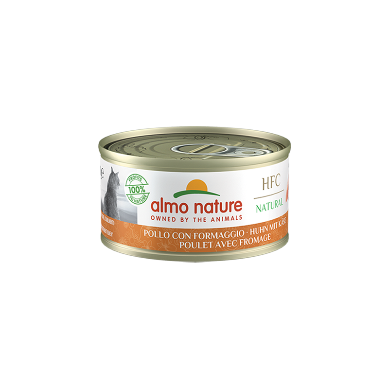 Almo Nature - HFC Poulet & Fromage Natural 70g