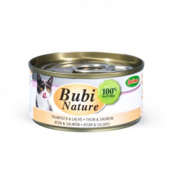 Bubimex | Bubi nature pâtée pour chat au thon et saumon | 70 g