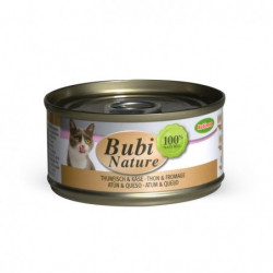 Bubimex | Bubi nature pâtée pour chat au thon et fromage | 70 g