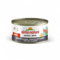 Almo Nature HFC Jelly | Chat | Boîte de Gelée Thon et calamars