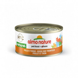 Almo Nature HFC Natural | Boite de pâtée pour chats Poulet et thon