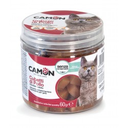 Camon | Friandises cubes de poulet pour chat | 60 g