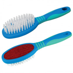 Brosse à vêtements ,brosse velours pour poils d'animaux ,2 brosses anti  poils