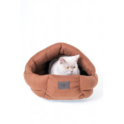 RAIKOU | Chat | Panier marron corne d'abondance 35*45*30cm