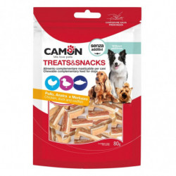 Camon | Friandises chien poulet, canard, poisson | 80 g