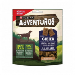 Purina | Friandises pour chien Adventuros au Gibier en sachet | 90 g