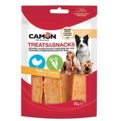 Camon | Friandises chien et chiot au poulet et carottes | 80 g