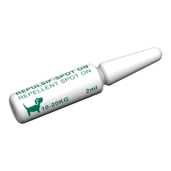 Pipettes insectifuges naturelles chien de 10 à 20kg