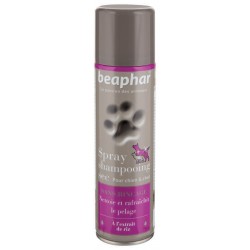 Beaphar | Chien et Chat | Spray shampoing sec pour chiens et chats