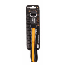 Martin Sellier - Collier Lumineux Led Arka Hoak nylon USB Orange T.36/51 cm