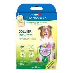 Collier insectifuge naturel chien plus de 20kg