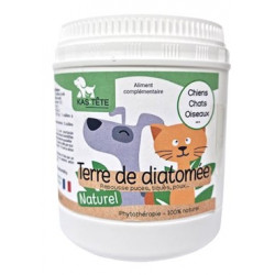 Terre de diatomée - vermifuge et anti puces naturel pour chiens et chats