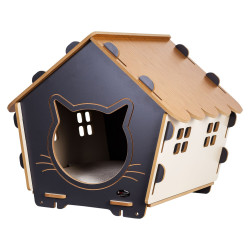 Maisonette pour Chat Gris