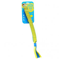 Supa` nylon tug stick bleu/jaune