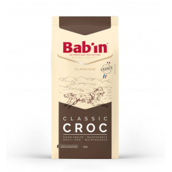 Bab'In Classic Croc | Croquettes pour chien au poulet | 18 kg