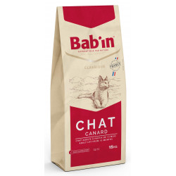 Bab'In Chat Classique | Croquettes pour chat au canard