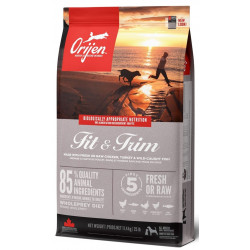 ORIJEN Fit & Trim - Croquettes sans céréales pour chien en surpoids