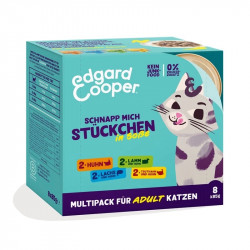 Edgard & Cooper Adult Morceaux en sauce Multipack 8 x 85 g