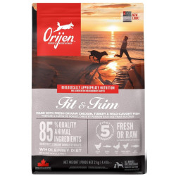 ORIJEN Fit & Trim Chien | Croquettes sans céréales pour chien adulte en surpoids ou stérilisé