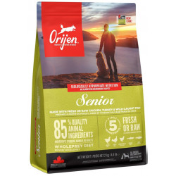 ORIJEN Senior | Croquettes pour chiens âgés | Sans céréales