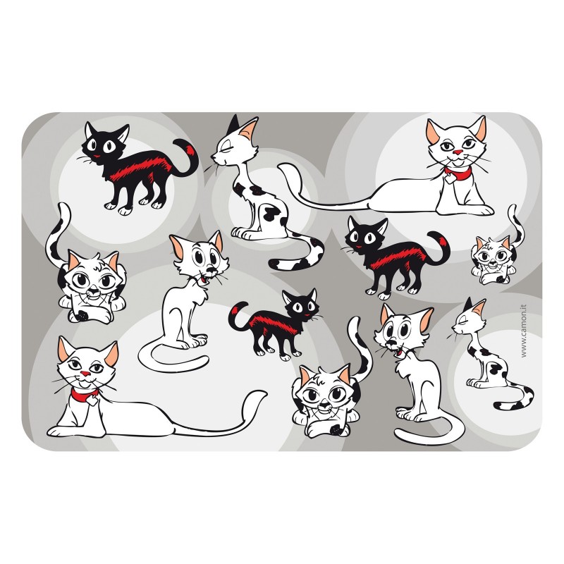 Camon Set De Table Motif Chats