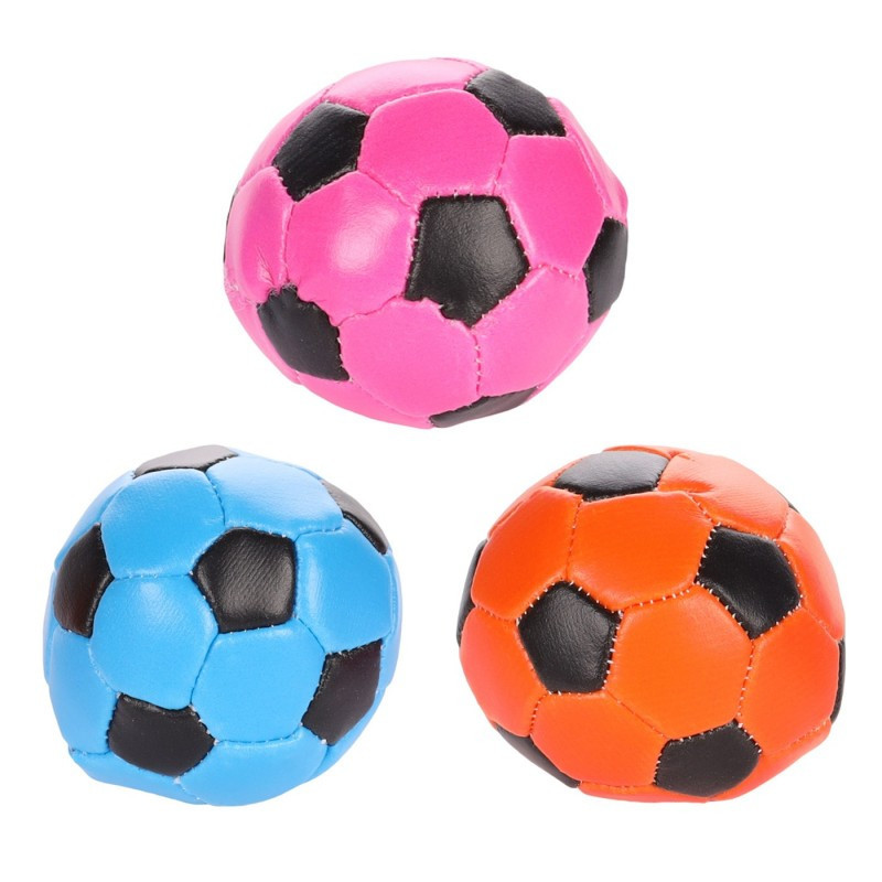 Jouet chien Tpr Sporty Ballon De Football+corde Bleu 12cm - Jouet à mâcher  Chien - Jouets Flamingo