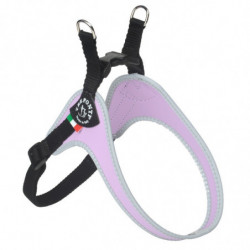 Tre Ponti | Chien | Harnais ajustable Pastel avec clip | Mauve