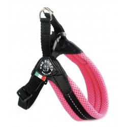 Tre Ponti Sottopancia | Harnais pour petit chien et chat avec sangle réglable | Rose Fluo