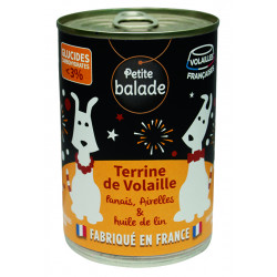 Petite Balade | Chien | Terrine de volaille et panais