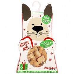 Wouapy | Boite à friandises de Noël pour chien