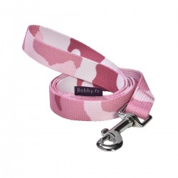Bobby Easy | Laisse pour chien | Camouflage rose