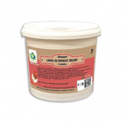 Prefor | À la ferme | Larves de mouches nature seau 3L 500g