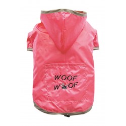 Doggy Dolly | Imperméable pour chien souple avec capuche | Rose