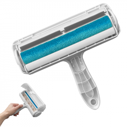 Louma | Chat et Chien | Brosse ramasse poil rouleau à poils magique et réutilisable sur plusieurs surfaces